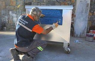 Çayırova Belediyesi kendi çöp konteynerini üretiyor