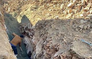 Çermik’te kanalizasyon hattında çalışmalar...