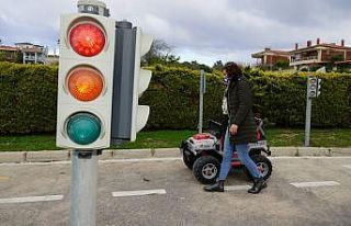 Çeşme’de anaokulu öğrencileri trafik eğitimi...
