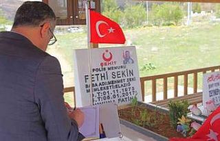 CHP’li Erol şehit Fethi Sekin’i andı