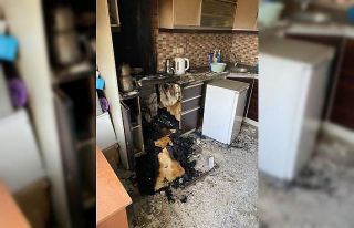 CHP’nin ilçe başkanlığında korkutan yangın