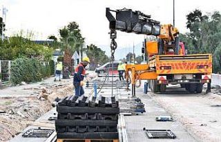 Çiğli Tramvayında çalışmalar hızla sürüyor:...