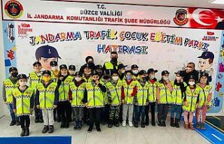 Çocuklara erken yaşta trafik eğitimi