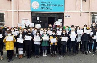 Çorlu’da 54 bin 664 öğrenci karne aldı