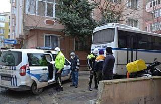 Çorlu’da trafik kazası: 1 yaralı