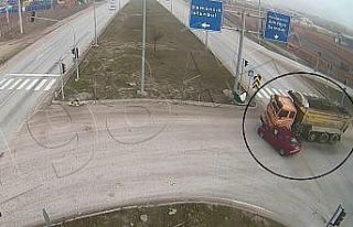 Çorum’da 1 kişinin öldüğü kaza kameralara...