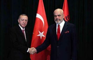 Cumhurbaşkanı Erdoğan, Arnavutluk Başbakanı Edi...