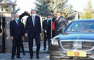 Cumhurbaşkanı Erdoğan, MHP lideri Bahçeli’yi...