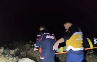 Darp edildikten sonra uçuruma atılan kadının imdadına...