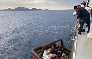 Datça’da 5 düzensiz göçmen kurtarıldı