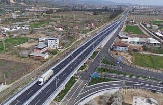 Denizli-Aydın otoyolu Akdeniz Bölgesi’ne gelen...