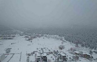 Denizli’de beyaz beyazla buluştu