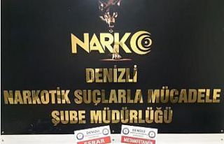 Denizli’de uyuşturucu satıcısı 14 kişi tutuklandı