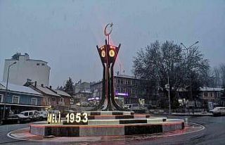 Denizli’ye 2022 yılının ilk karı düştü