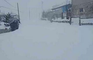 Develi ve Yahyalı’da yoğun kar ulaşımı aksattı
