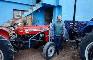 Devrilen traktörün sürücüsü hayatını kaybetti