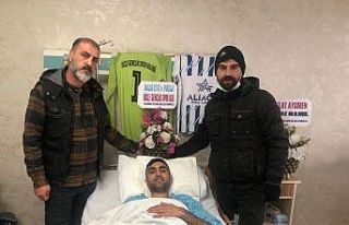 Dicle Gençlikspor’un yetenekli kalecisi Serhat...