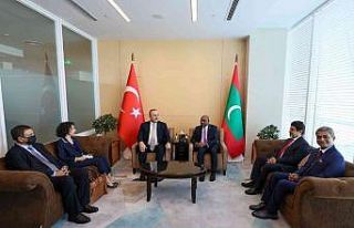 Dışişleri Bakanı Çavuşoğlu, Maldivler’de