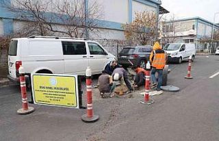 DİSKİ Toptancılar Sitesinde kanalizasyon ve yağmur...