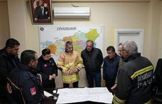 Diyarbakır’da beklenen yoğun kar yağışı nedeniyle...