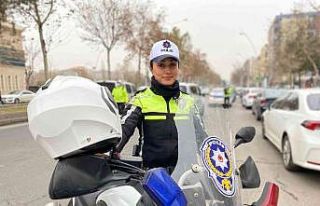 Diyarbakır’ın ’ilk ve tek kadın Şahin polisi’...