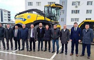 DOKAP desteği ile mısır silaj makinesi alındı