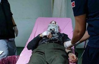 Dolmuştan inen yaşlı adama araç çarptı