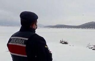 Donan Beyşehir Gölü’ndeki adada mahsur kalan...