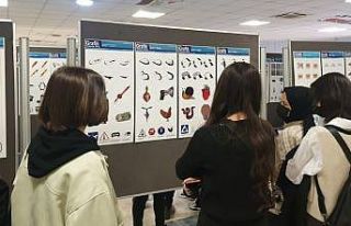 DPÜ GSF öğrencilerinden karma sergi