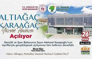(Düzeltme) Altıağaç-Karaağaç Yüzme Havuzu’nun...