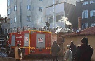 Edirne’de bacada çıkan yangın korkuttu