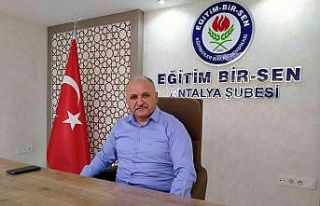 Eğitim Bir Sen Antalya Şube Başkanı Miran: “Eğitimdeki...