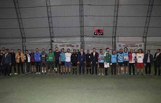 Eğitim Bir Sen’in düzenlediği futbol turnuvası...