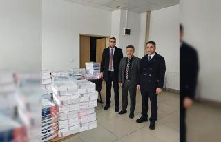 Eğitim gönüllüsü başkandan Adaklı ve Kiğı...