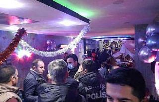 Eğlence mekanlarında yılbaşı denetimi: 7 gözaltı