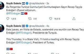El Salvador Devlet Başkanı Bukele, Cumhurbaşkanı...
