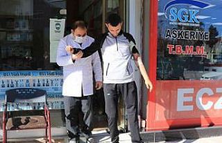 El ve ayağına kavuşan Hacı’nın mutluluğu