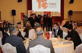 Elazığ’da 15 Temmuz Derneği üyeleri şehit aileleriyle...