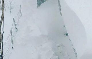 Elazığ’da 30 haneli köy, kar altında kaldı