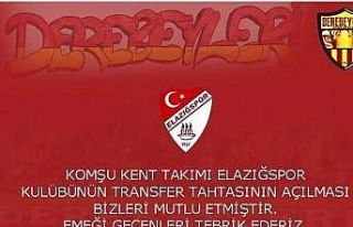 Elazığspor’un transfer yasağını kaldırması...