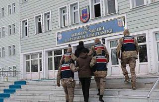 Elektrik direği hırsızları yakalandı