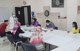 Engelleri Sincan’da sanatla aşıyorlar