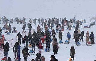 Erciyes’te hafta sonu yoğunluğu