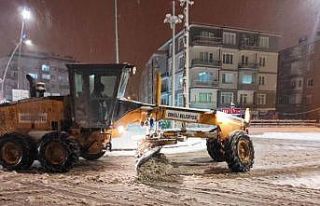 Ereğli Belediyesinden yoğun kar mesaisi