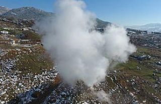 Erzincan’da jeotermal kaynak arama çalışması...