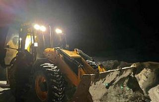 Erzincan’da kardan 26 köy yolu ulaşıma kapalı