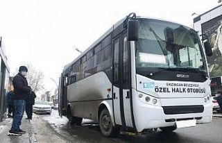 Erzincan’da toplu taşımaya zam yapıldı