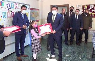 Erzurum’da karne heyecanı