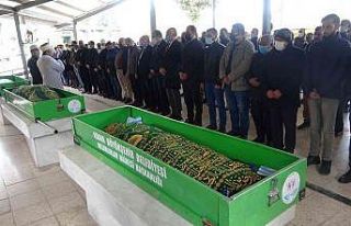 Eşi ve evlatlarını toprağa veren annenin gözyaşları...