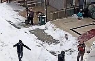 Esnaf karı eğlenceye çevirdi